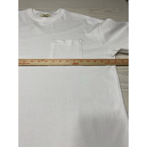 Madewell Garment-Dyed Oversized Pocket Tee Weighty Cotton  NWT Size S Small - Picture 7 of 10